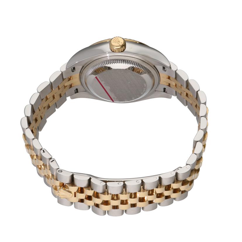 ROLEX ロレックス 腕時計 新品仕上済 ランダムシリアル ギャラ2017年日付 K18YG ステンレス 自動巻き/デイトジャスト・レディース/SS×YG/ランダム番/279173//562F66H1/Aランク/75