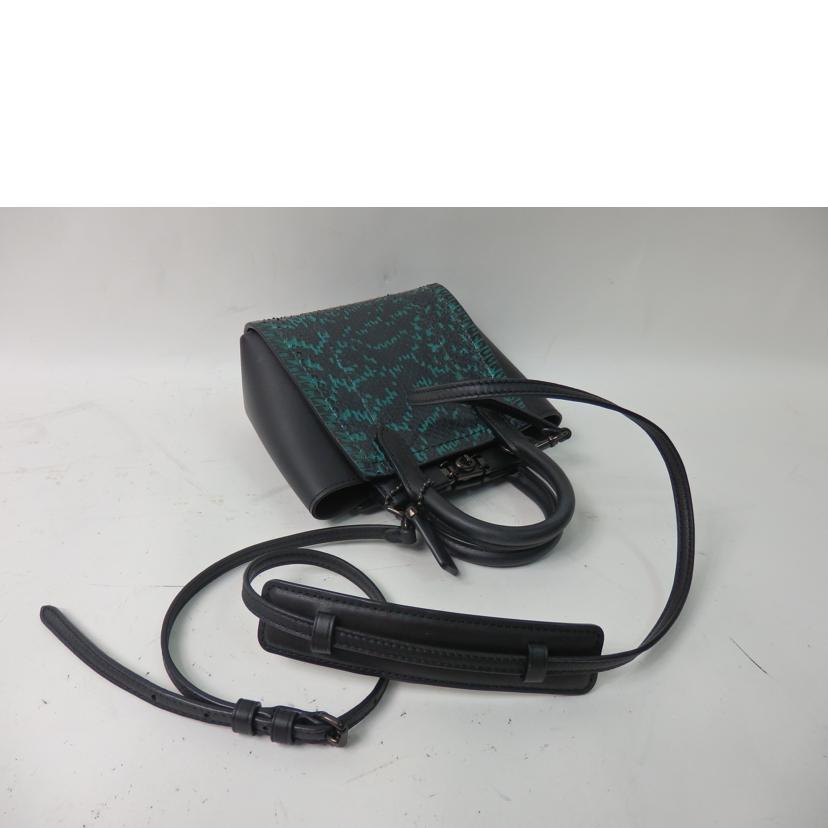 COACH コーチ/トループトート16/スネークスキン2wayミニバッグ/79295//A2080/SAランク/84