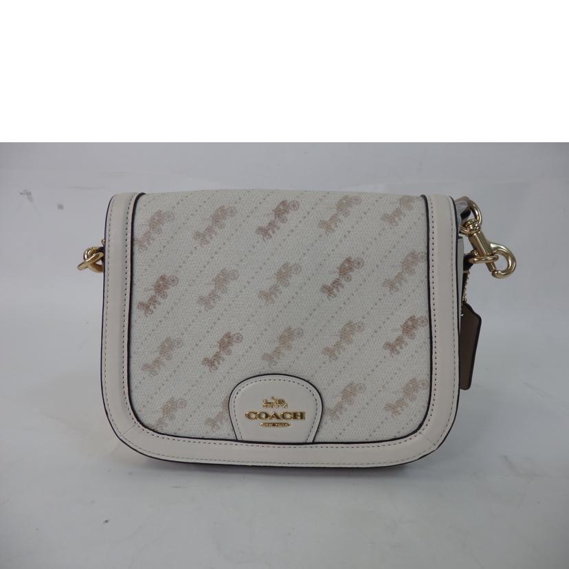 COACH コーチ/ホースアンドキャリッジプリント/ショルダーバッグ/C4059//B21**/Aランク/84