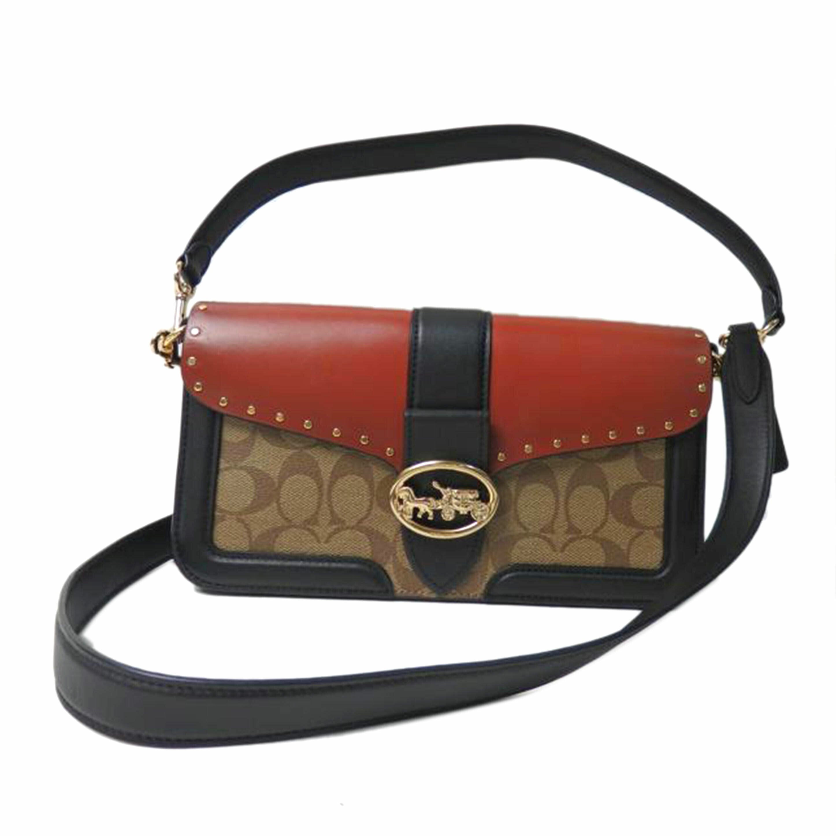 COACH コーチ/ジョージーカラーブロック2wayバッグ/5605//G2111/SAランク/84