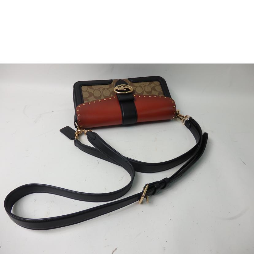 COACH コーチ/ジョージーカラーブロック2wayバッグ/5605//G2111/SAランク/84