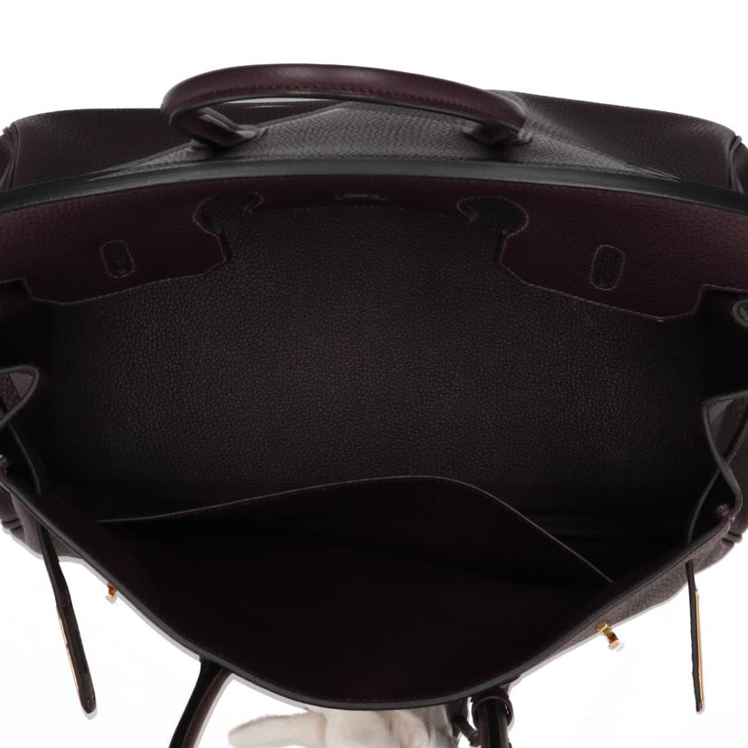 HERMES エルメス/バーキン35/レザン/トリヨンクレマス /G金具//D刻印 HA858 PM/Aランク/75