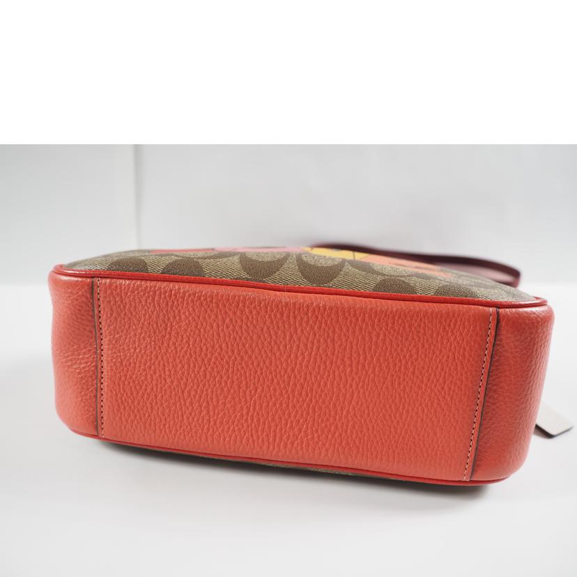 COACH コーチ/ショルダーB/シグネチャー LOVE/カーキxチョークマルチ/C2808//SAランク/79