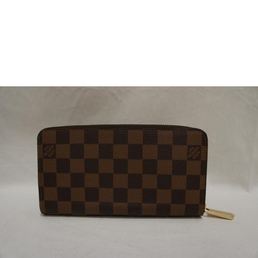 LOUIS VUITTON ルイ・ヴィトン/ジッピーウォレット/ダミエ/エベヌ /N60015//CA0196/Aランク/94