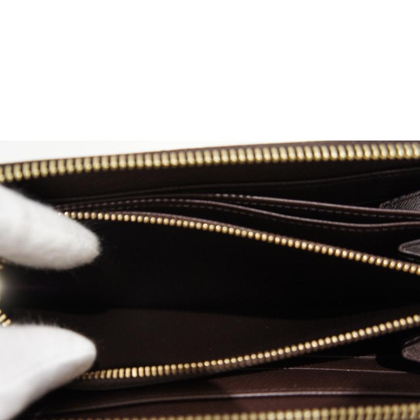 LOUIS VUITTON ルイ・ヴィトン/ジッピーウォレット/ダミエ/エベヌ /N60015//CA0196/Aランク/94