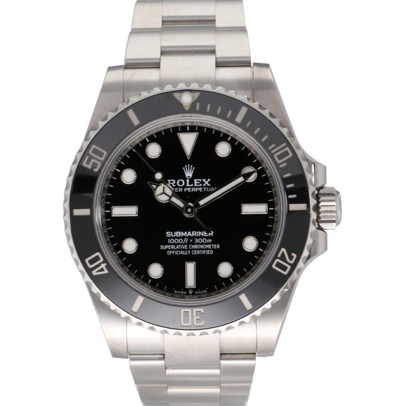 ROLEX ロレックス 新ギャラ2022年 ランダムシリアル ステンレス メンズ 自動巻き/サブマリーナ・ノンデイト・ブラック/ランダム番/124060//25N*****/ABランク/88
