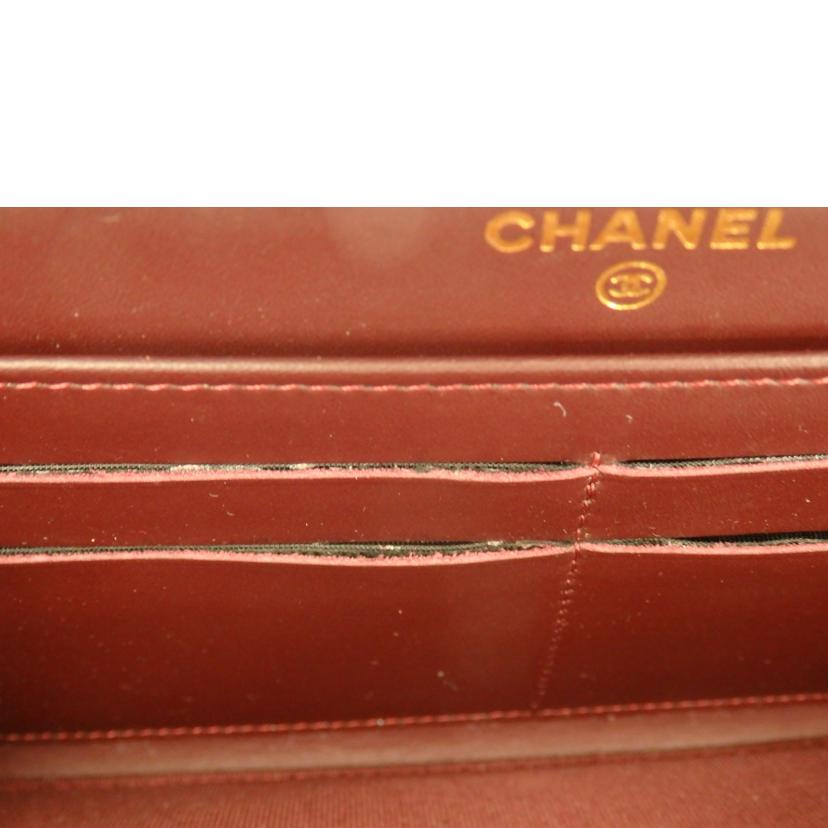 CHANEL CHANEL/キャビアスキンマトラッセジップウォレット/A50097//20317047/ABランク/75