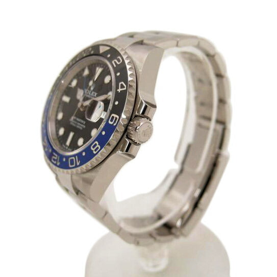 ROLEX ロレックス ランダムシリアル 2022年新ギャラ バットマン オイスターブレス ステンレス メンズ/GMTマスター2・ブルー×ブラック/ランダム番/126710BLNR//972*****/Aランク/69