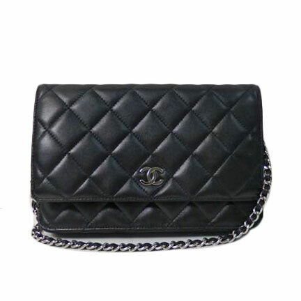 CHANEL シャネル/マトラッセチェーンウォレット/ラムスキン/シルバー金具/A33814//14028871/ABランク/84