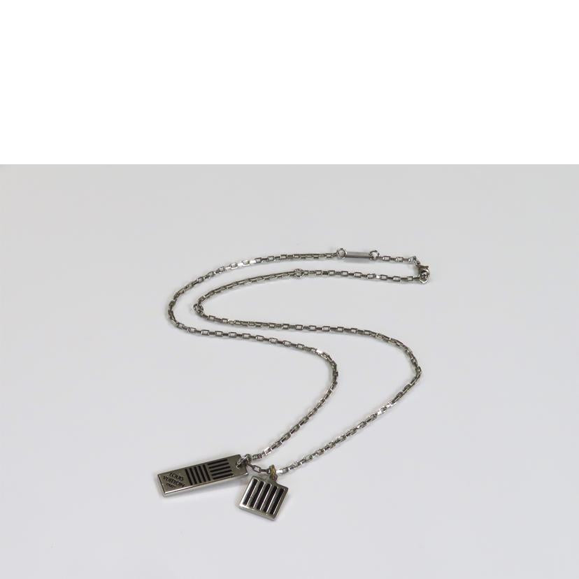 LOUIS VUITTON ルイヴィトン/コリエ ダミエカラーズ ロゴネックレス/M62490//Aランク/81