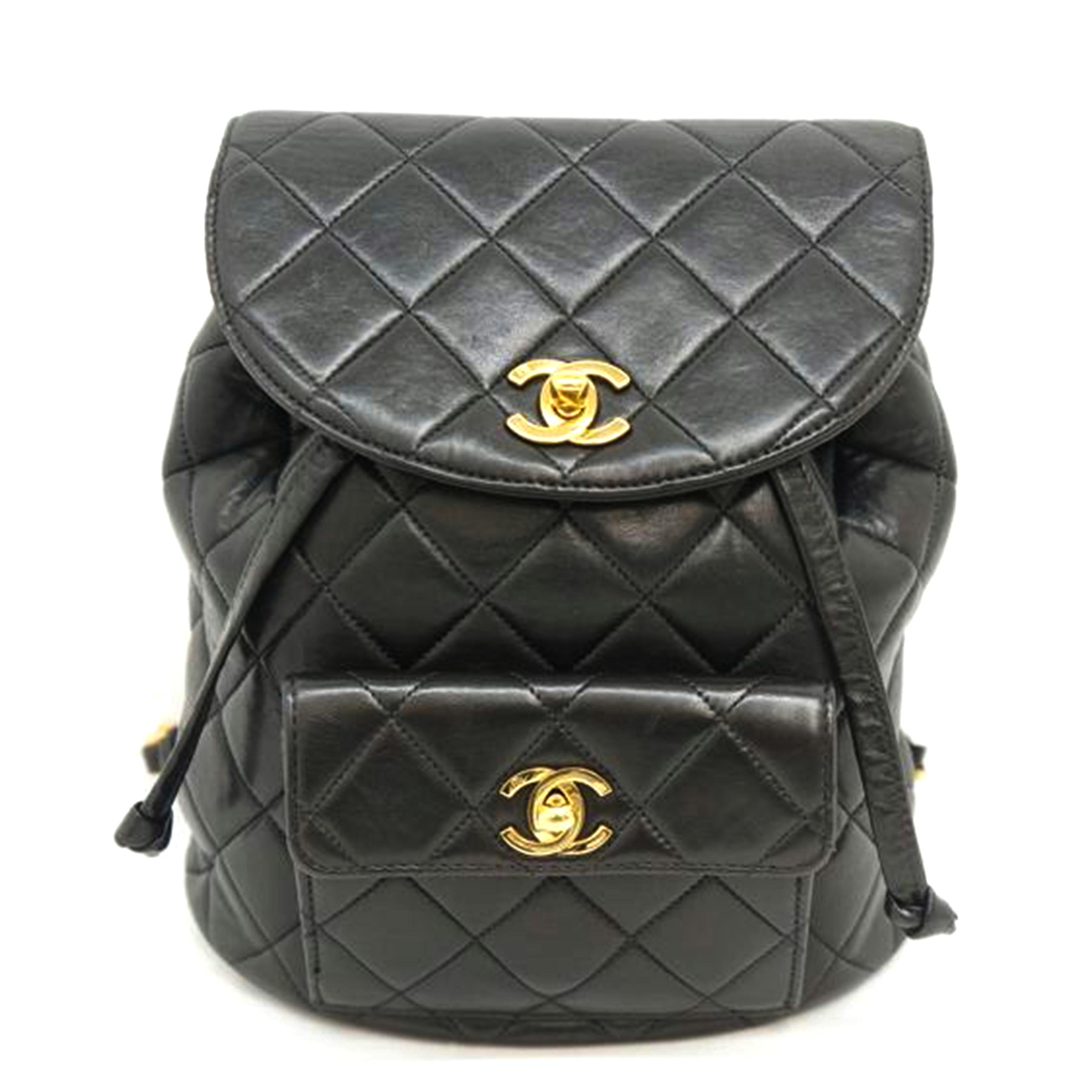 CHANEL シャネル/マトラッセ/ラムスキン/ミニバックパック/GD金具//6744958/ABランク/09