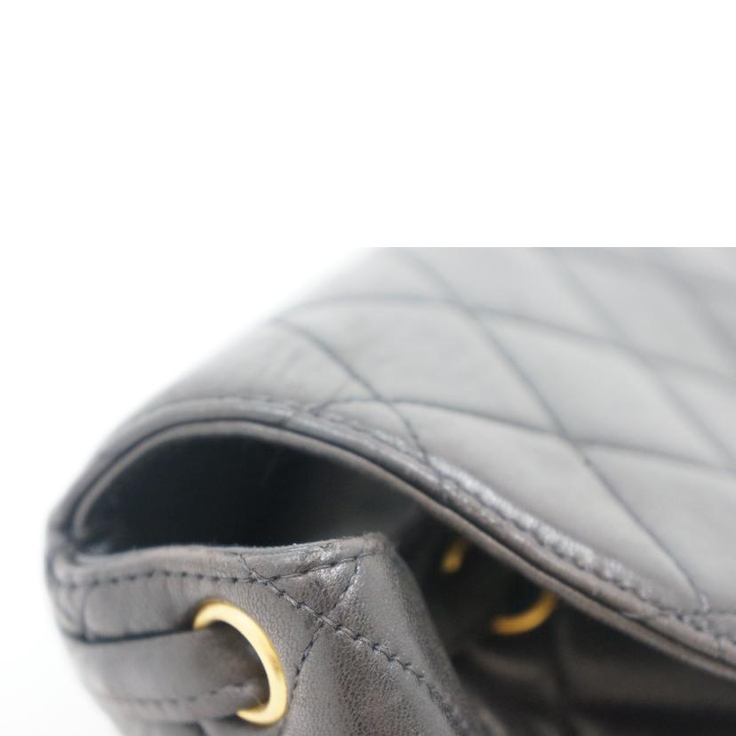 CHANEL シャネル/マトラッセ/ラムスキン/ミニバックパック/GD金具//6744958/ABランク/09