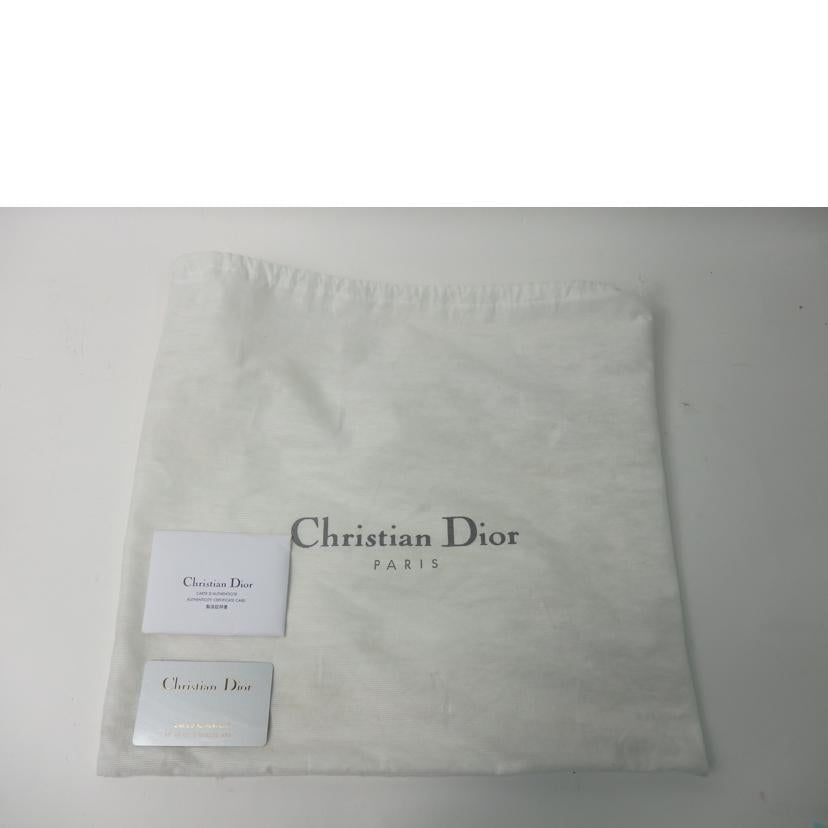 Dior ディオール/レディディオール・カナージュ/ラムスキン/和柄/ダークブラウン//MA-0969/ABランク/84