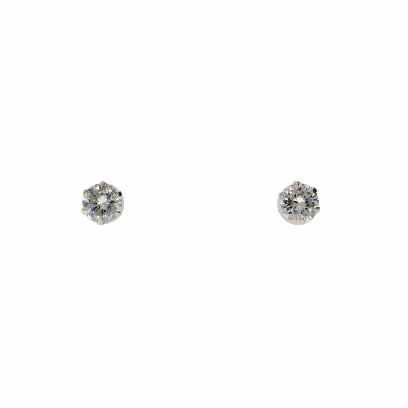 / Pt900ダイヤピアス0.307/0.293ct CGLソ×2//Aランク/75