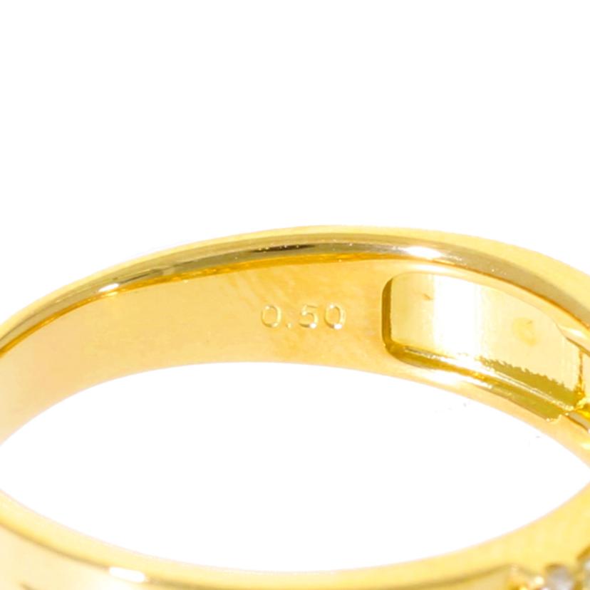 / K18ダイヤリング0.50ct//Aランク/63