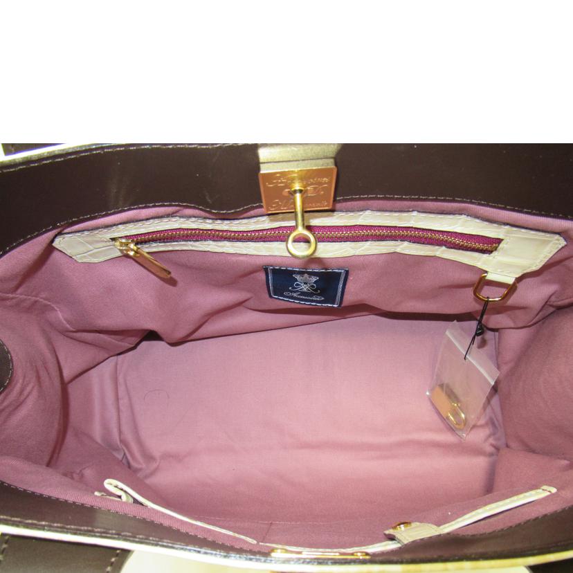 accessories Mademoiselle/ハンドバッグ/ベージュ/0426//ABランク/63