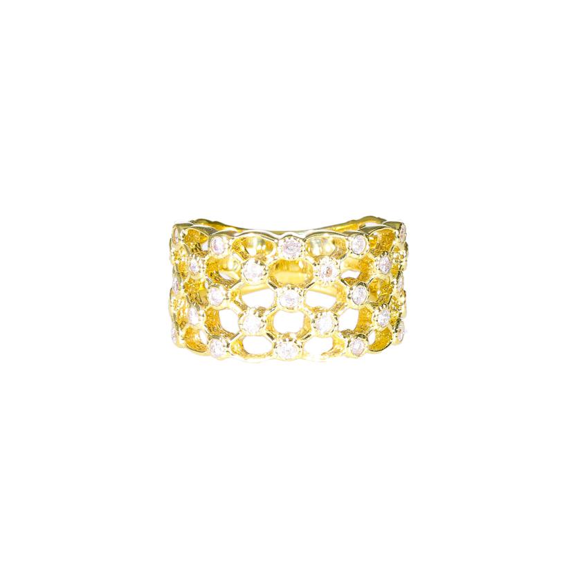 / K18ダイヤリング0.39ct//Aランク/88
