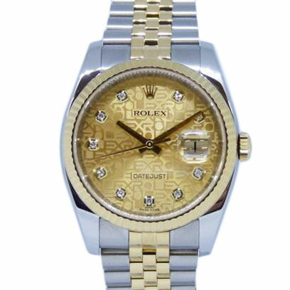 ROLEX ロレックス/デイトジャスト 新ダイヤ コンピュータ文字盤/116233//M102593/ABランク/64