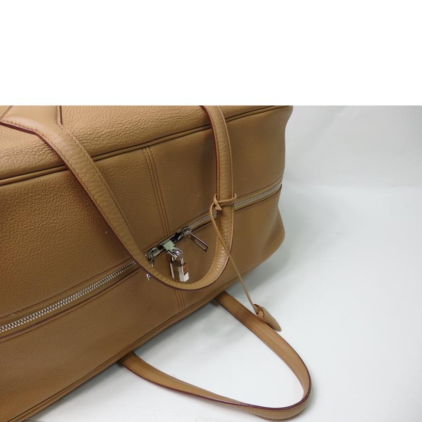 HERMES エルメス/ヴィクトリア50/トリヨンクレマンス/タバックキャメル/SV金具//J□L刻印/ABランク/84
