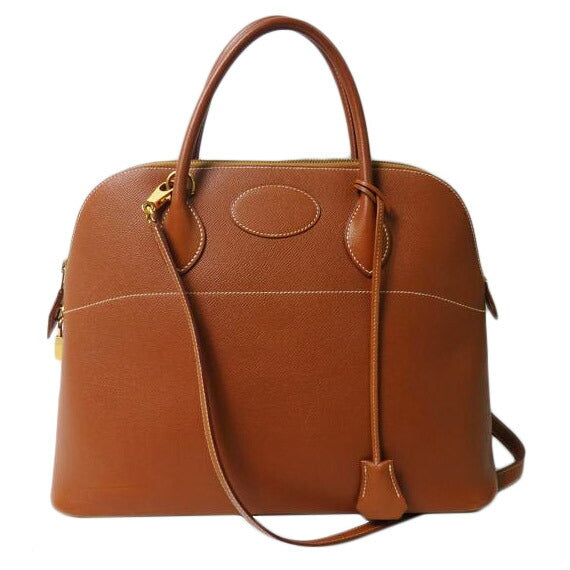 HERMES エルメス/ボリード35/クシュベル/ゴールド/GD金具//15 ○X刻印 V/Bランク/84