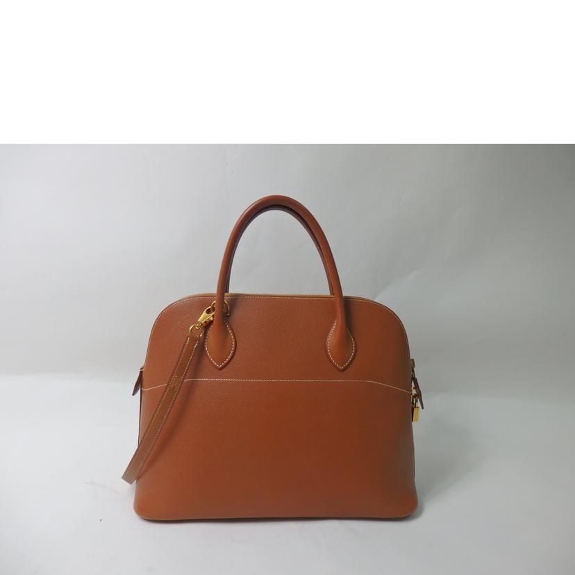 HERMES エルメス/ボリード35/クシュベル/ゴールド/GD金具//15 ○X刻印 V/Bランク/84