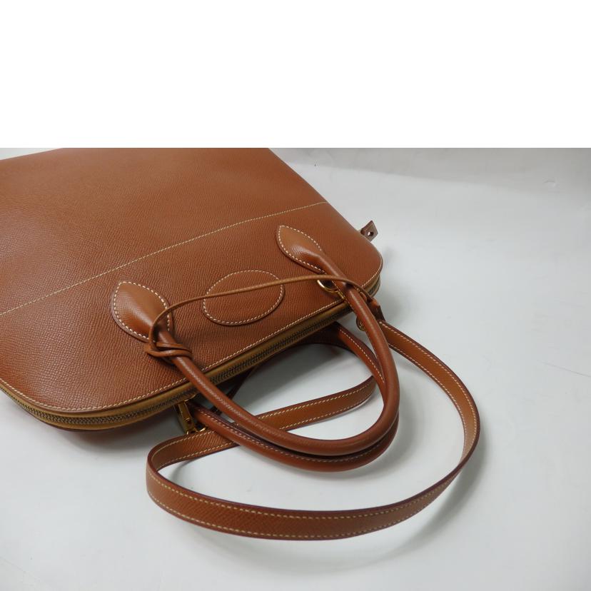 HERMES エルメス/ボリード35/クシュベル/ゴールド/GD金具//15 ○X刻印 V/Bランク/84