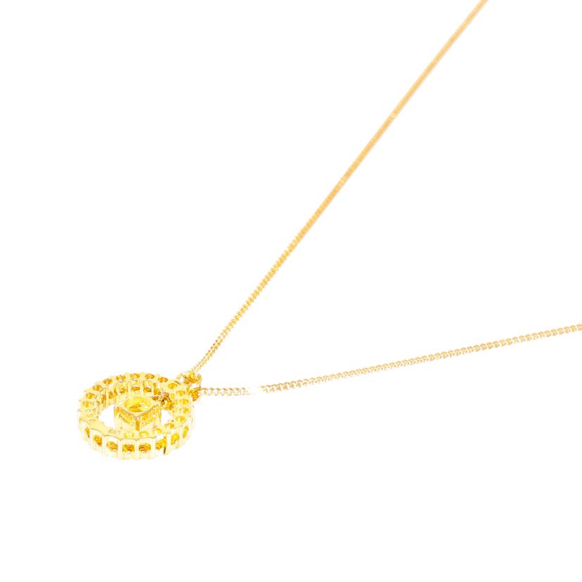 / K18ダイヤネックレス0.26ct//Aランク/71