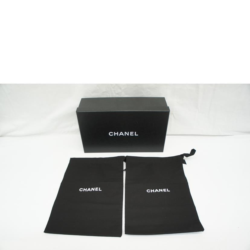 CHANEL シャネル/カメリアフラットパンプス/ブラック/G02819//ABランク/05