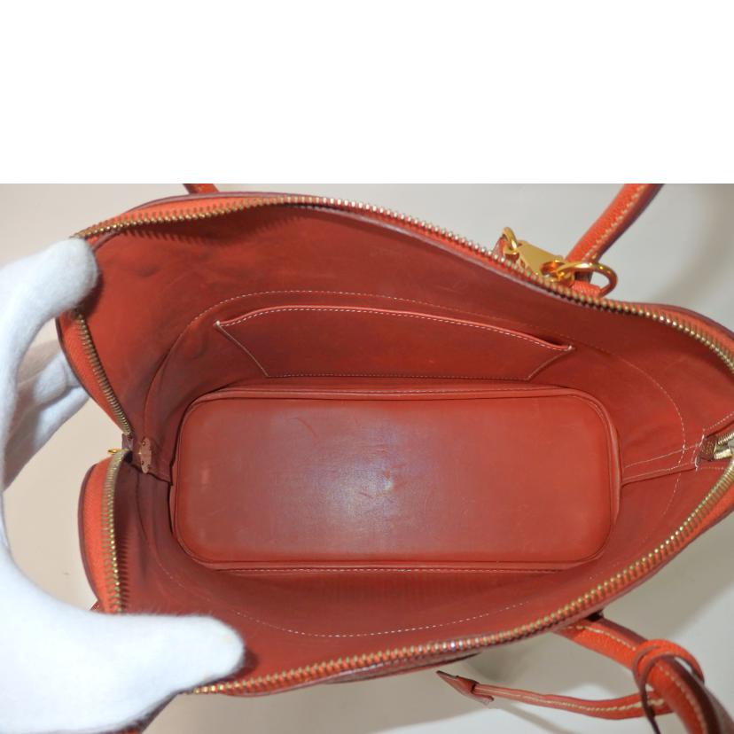 HERMES エルメス/ボリード37/シェーブル/ブリック/GD金具/032454CC-36//□G U.34/ABランク/84