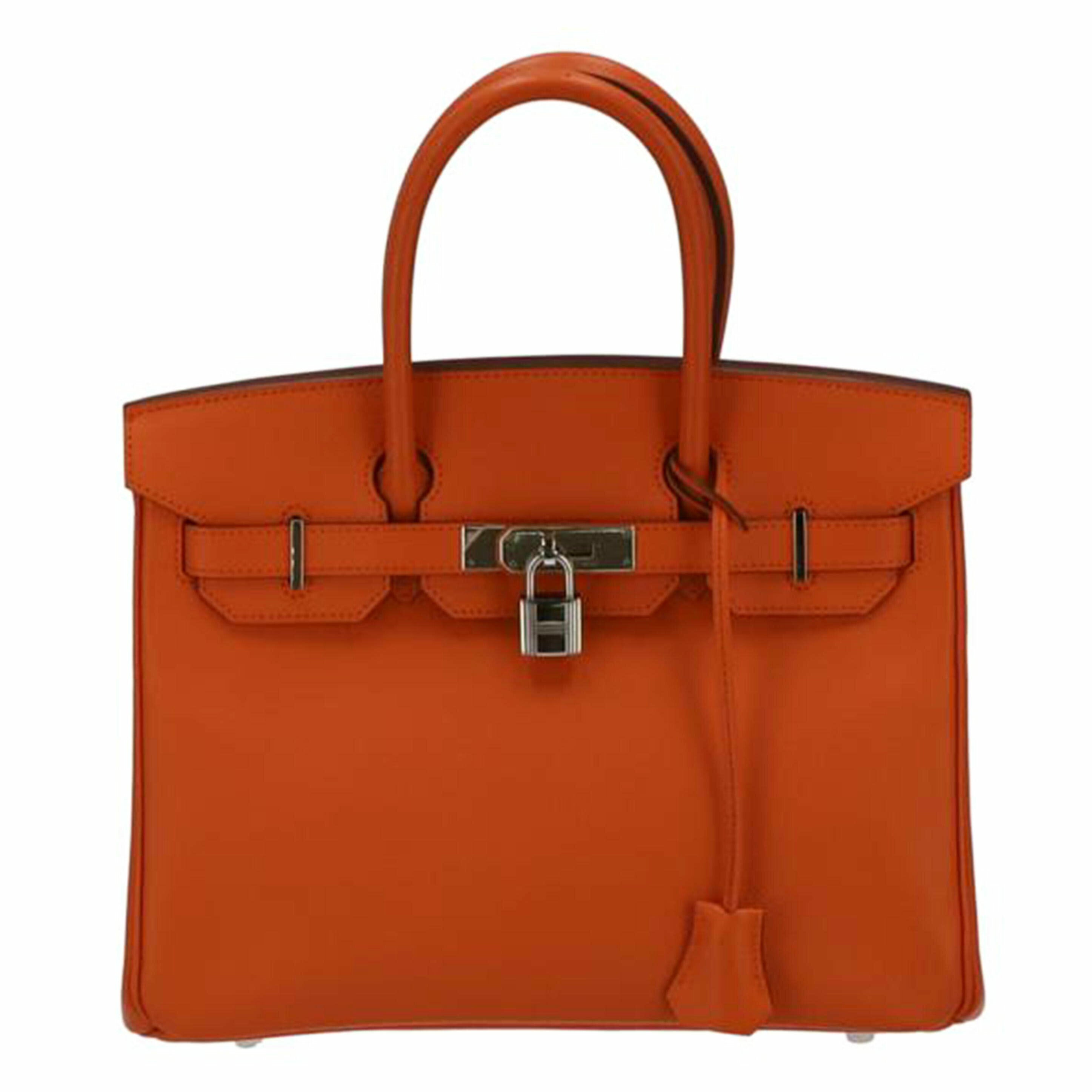 HERMES エルメス/バーキン30/エプソン/マンゴー/SV金具//□P刻印 ☆ CO114/ABランク/75