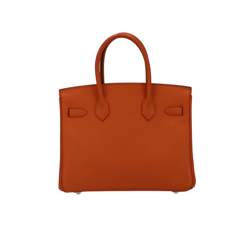 HERMES エルメス/バーキン30/エプソン/マンゴー/SV金具//□P刻印 ☆ CO114/ABランク/75