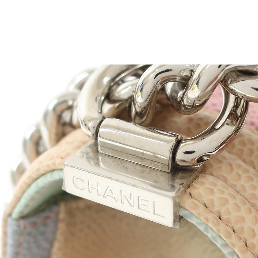 CHANEL シャネル/ボーイシャネルチェーンショルダー 斜め掛け ハンド パステルカラー/A67086//25587928/ABランク/65