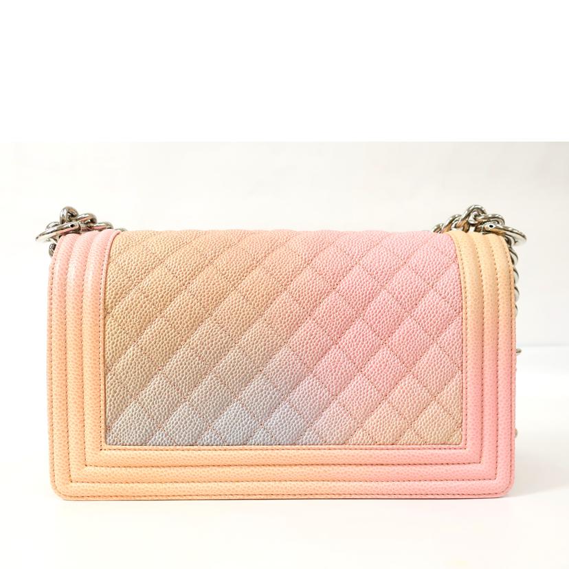 CHANEL シャネル/ボーイシャネルチェーンショルダー 斜め掛け ハンド パステルカラー/A67086//25587928/ABランク/65