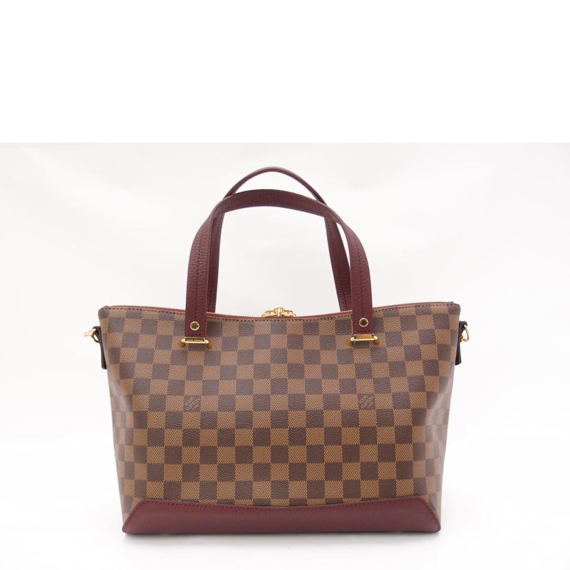 LOUIS VUITTON ルイヴィトン 市松模様 ハンド 肩掛け 2WAY/ハイドパーク/ダミエ・エベヌ/フューシャ/N41015//AH0147/SAランク/69