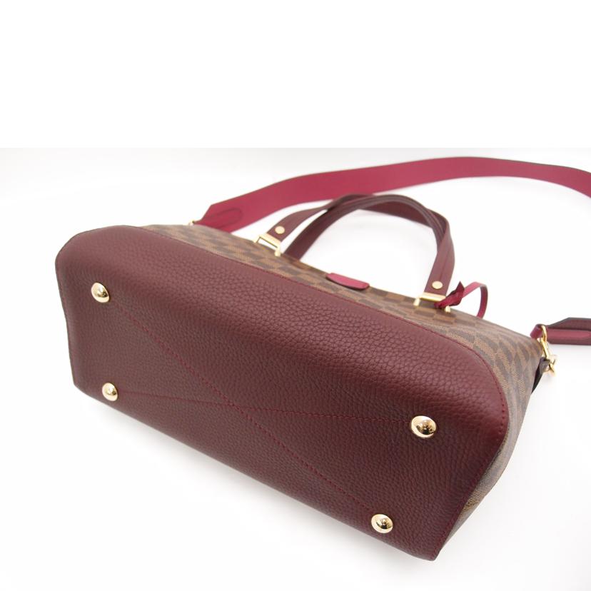 LOUIS VUITTON ルイヴィトン 市松模様 ハンド 肩掛け 2WAY/ハイドパーク/ダミエ・エベヌ/フューシャ/N41015//AH0147/SAランク/69