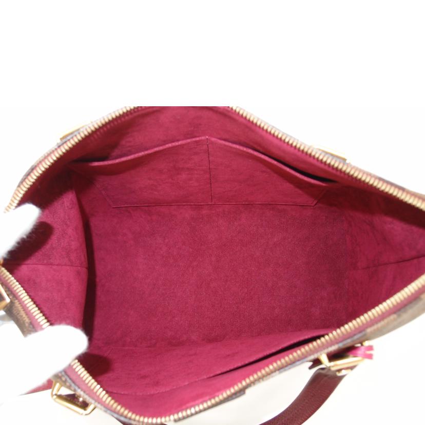 LOUIS VUITTON ルイヴィトン 市松模様 ハンド 肩掛け 2WAY/ハイドパーク/ダミエ・エベヌ/フューシャ/N41015//AH0147/SAランク/69