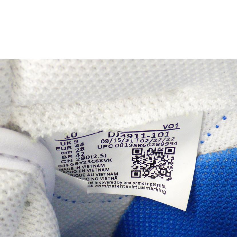 NIKE ナイキ/AIRFORCE1LOWレトロ Color of the Month/DJ3911-101//Aランク/64