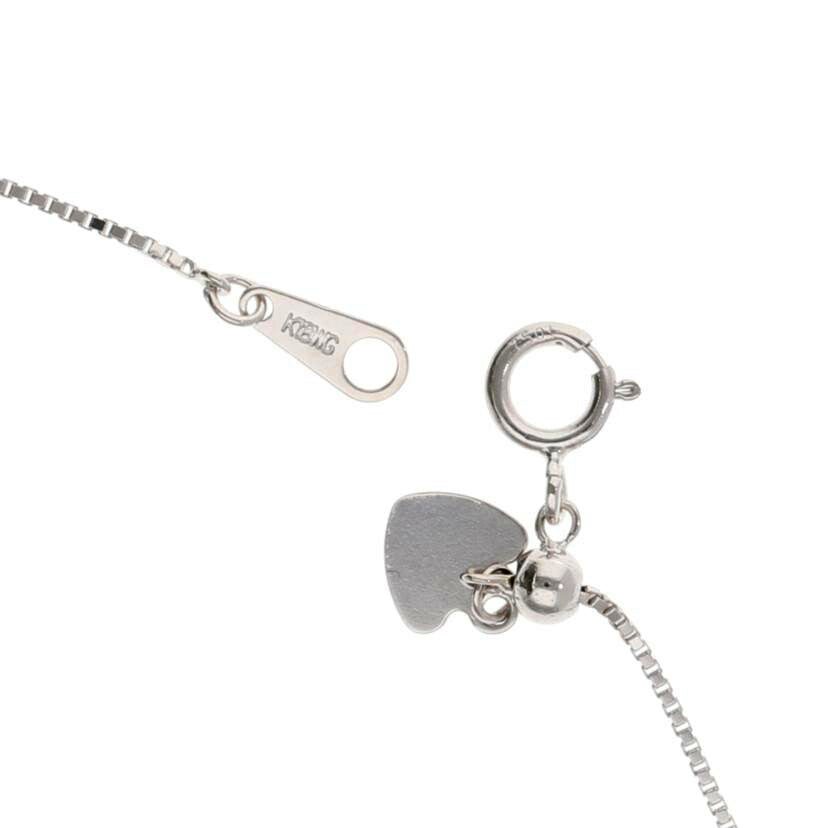 / K18WGダイヤネックレス1.00ct//Aランク/75