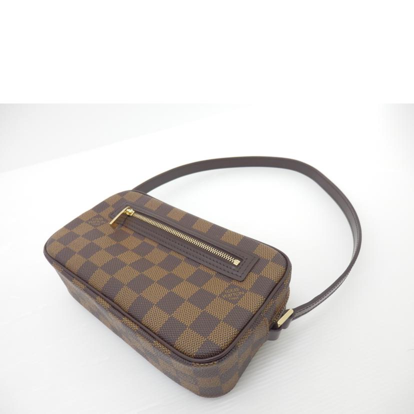 LV ルイヴィトン/ポシェット・シテ/ダミエ・エベヌ/N48045//DU0064/Aランク/88
