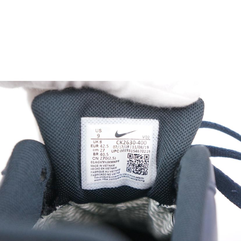 NIKE ナイキ/NIKE AIR FORCE 1 GTX/ネイビー/CK2630-400//ABランク/67