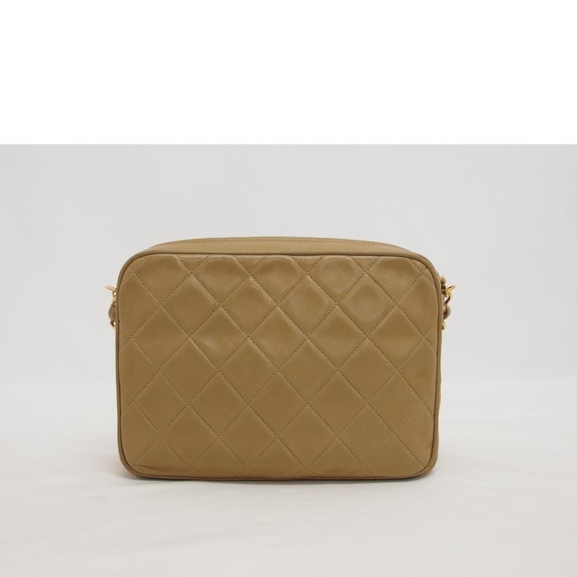 CHANEL シャネル/マトラッセ/ラムスキンフリンジ/チェーンショルダーバッグ/ベージュ//3480651/ABランク/04