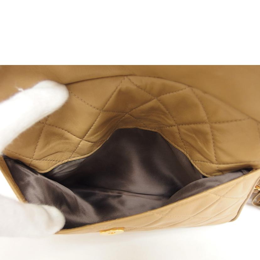 CHANEL シャネル/マトラッセ/ラムスキンフリンジ/チェーンショルダーバッグ/ベージュ//3480651/ABランク/04