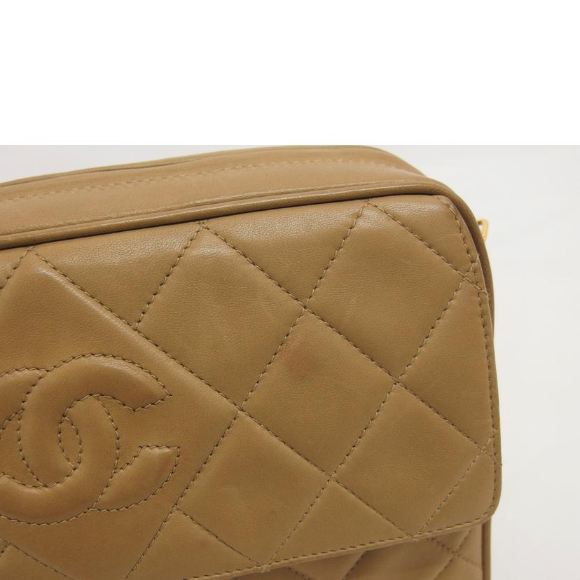 CHANEL シャネル/マトラッセ/ラムスキンフリンジ/チェーンショルダーバッグ/ベージュ//3480651/ABランク/04