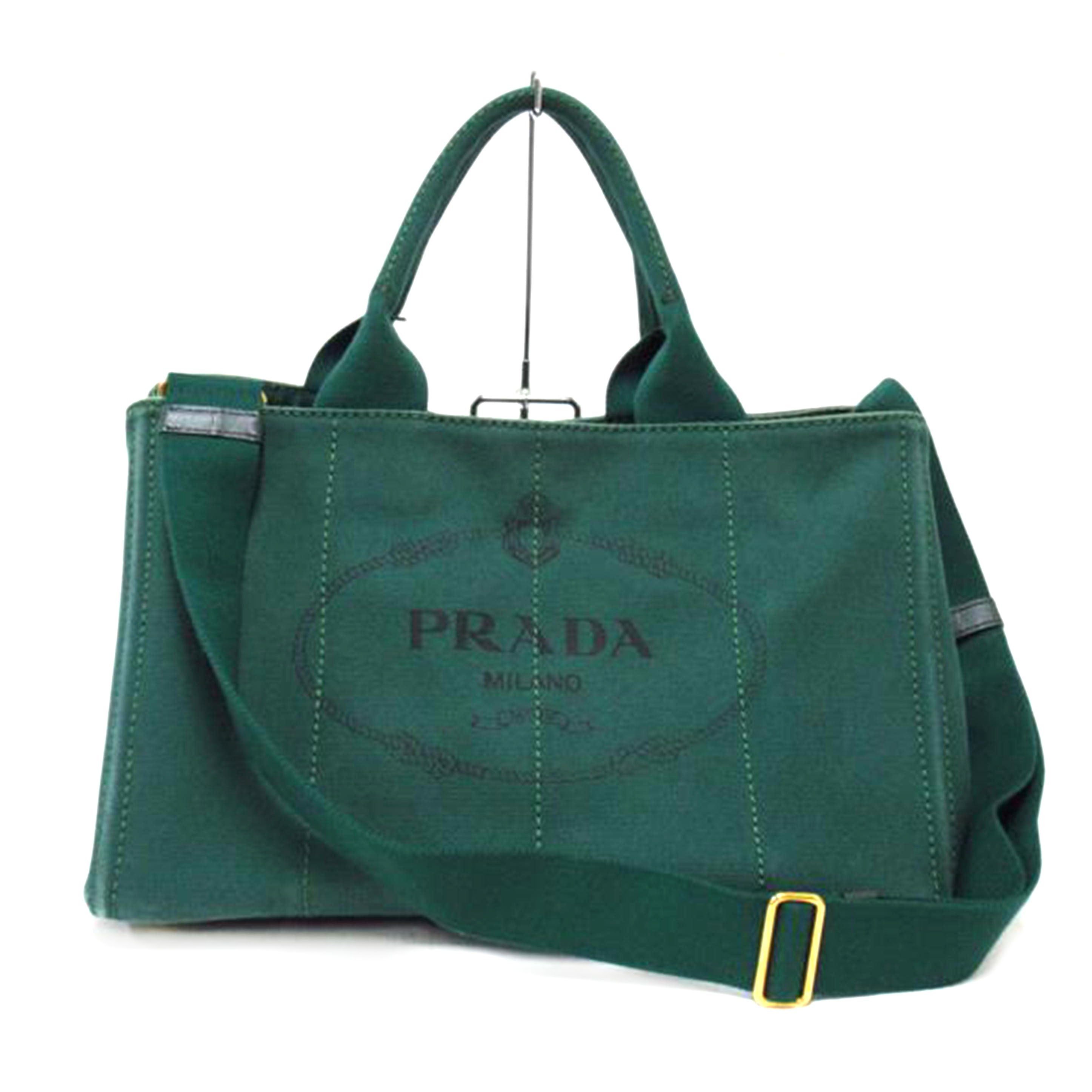 PRADA/2wayバック/カナパ/BN2642//Bランク/63