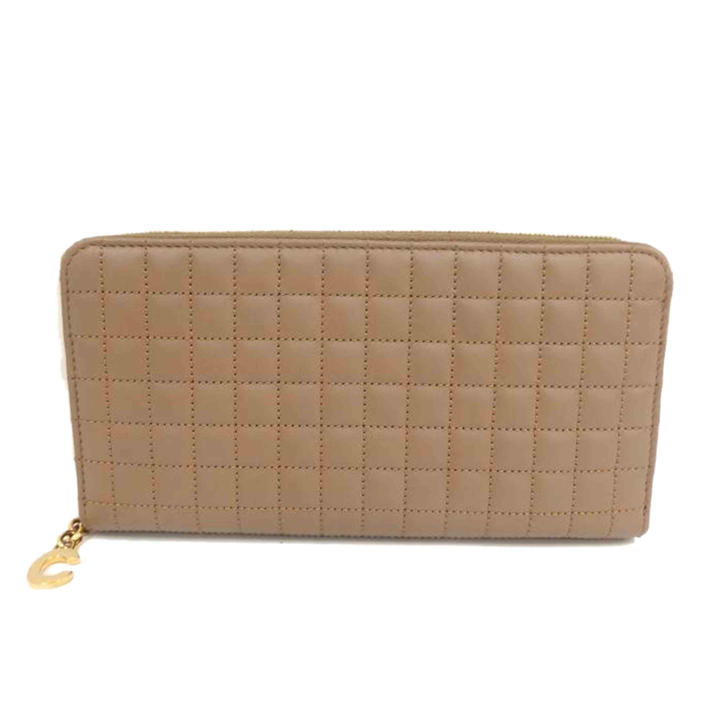 CELINE セリーヌ/ラウンドファスナー長財布//Bランク/82