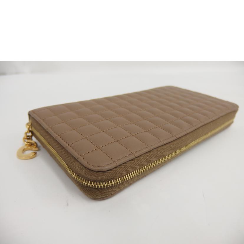 CELINE セリーヌ/ラウンドファスナー長財布//Bランク/82