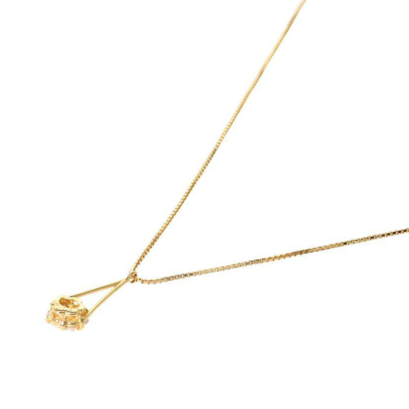 / K18ダイヤネックレス0.20ct//Aランク/63