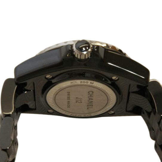 CHANEL シャネル/J12/ブラックセラミック/33mm/QZ/H5695//SVD60402/Aランク/92