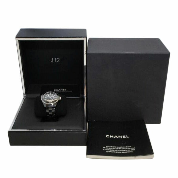 CHANEL シャネル/J12/ブラックセラミック/33mm/QZ/H5695//SVD60402/Aランク/92