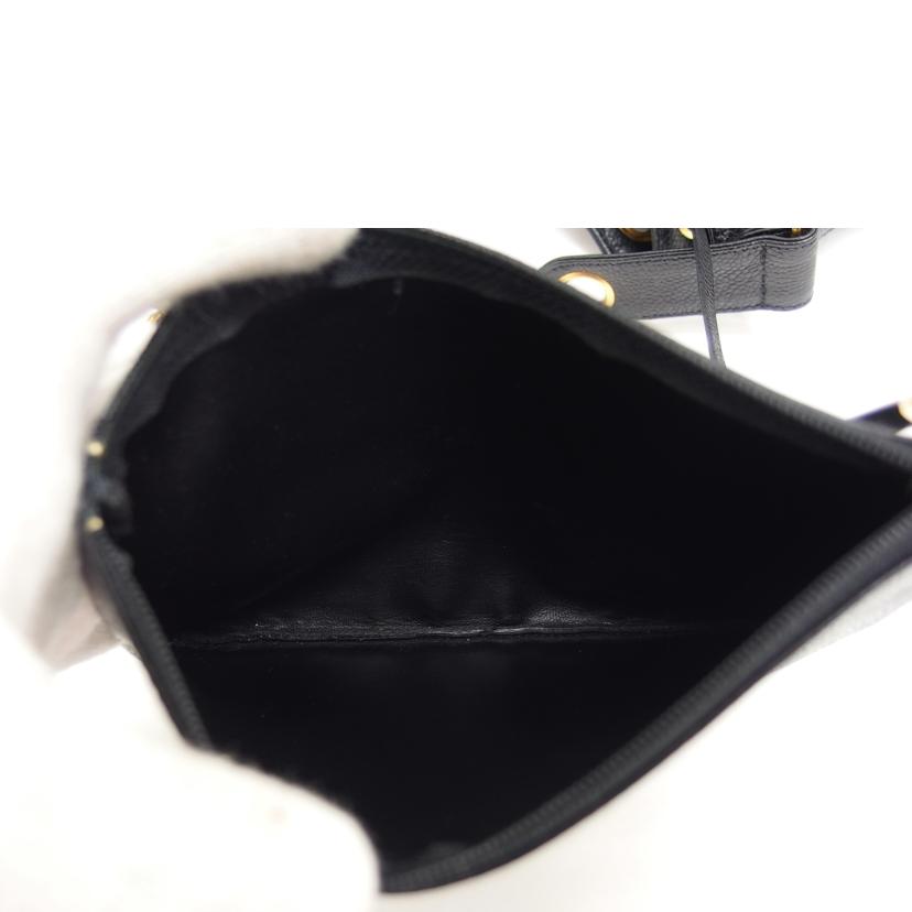 CHANEL シャネル/キャビアスキン/巾着ショルダーバッグ/ブラック//2478093/ABランク/04